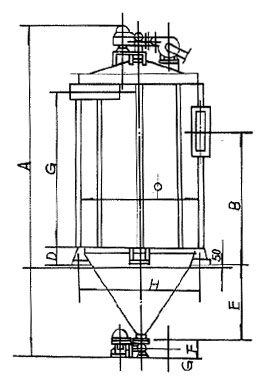 FD系列扁袋機械回轉除塵器 FD系列扁袋機械回轉除塵器
